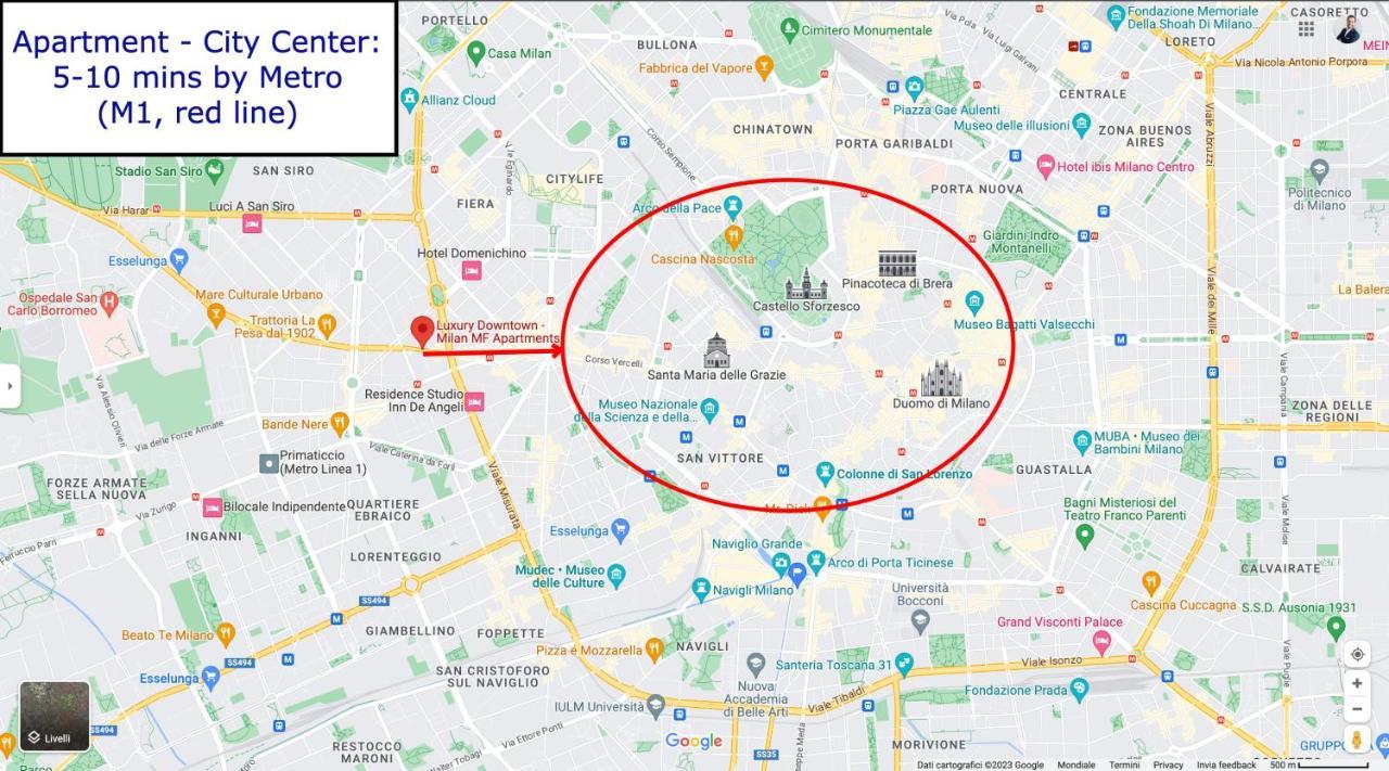 Luxury Downtown - Milan Mf Apartments Εξωτερικό φωτογραφία